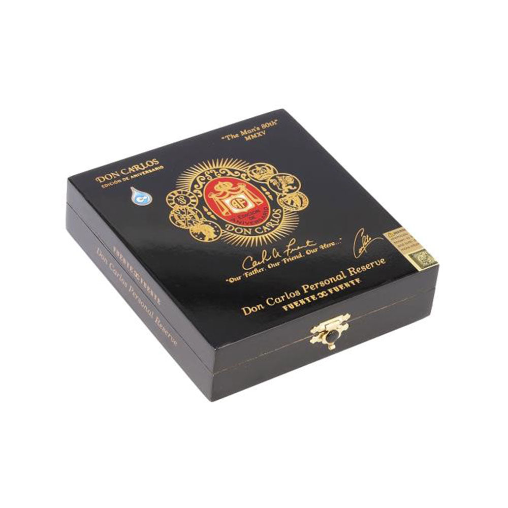 Arturo Fuente Don Carlos Personal Reserve Edición de Aniversario “The Man’s 80th” MMXV – 5×50