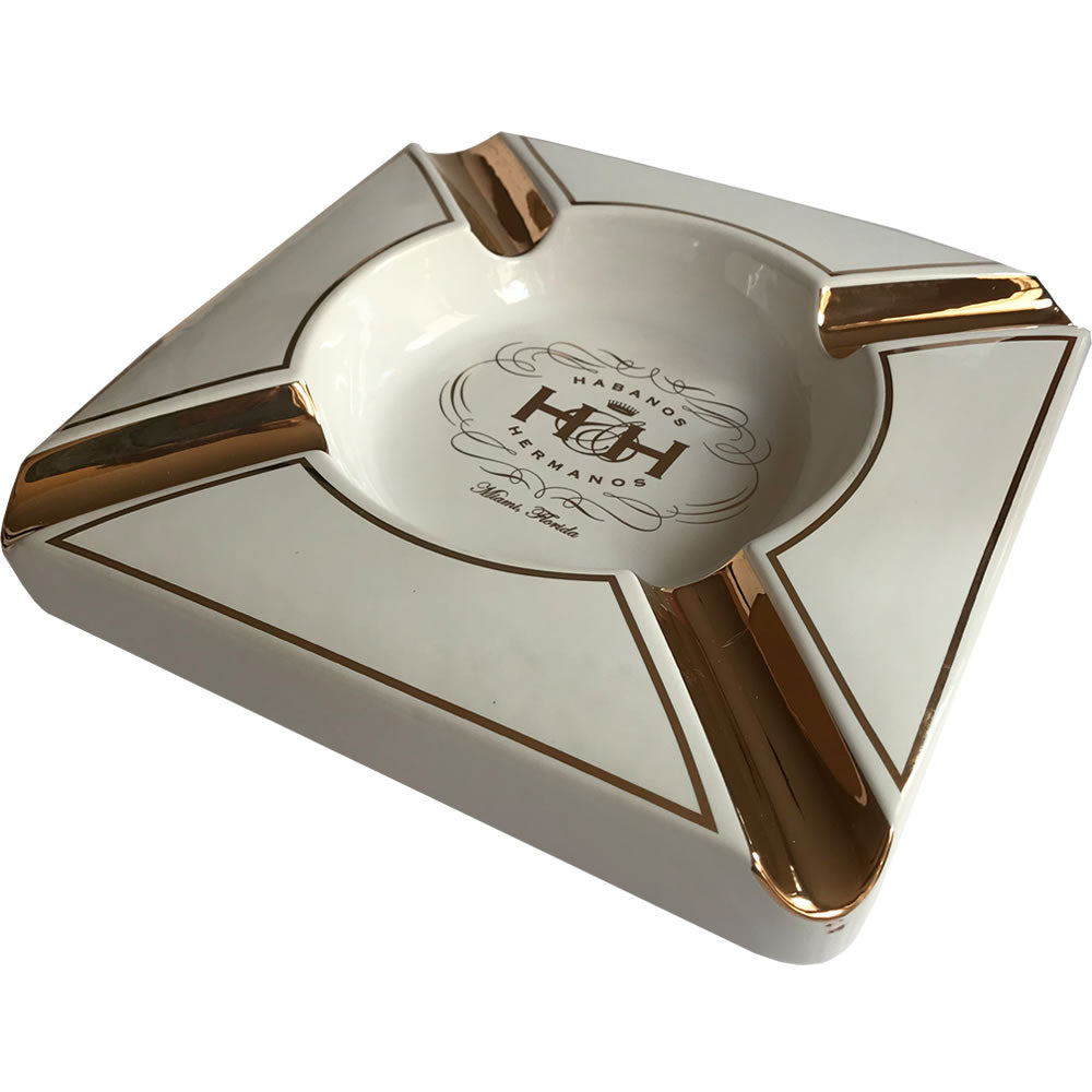 Insignia Collection - The White Diamond - Cigar Ashtray - 8 3/4 x 1 3/4