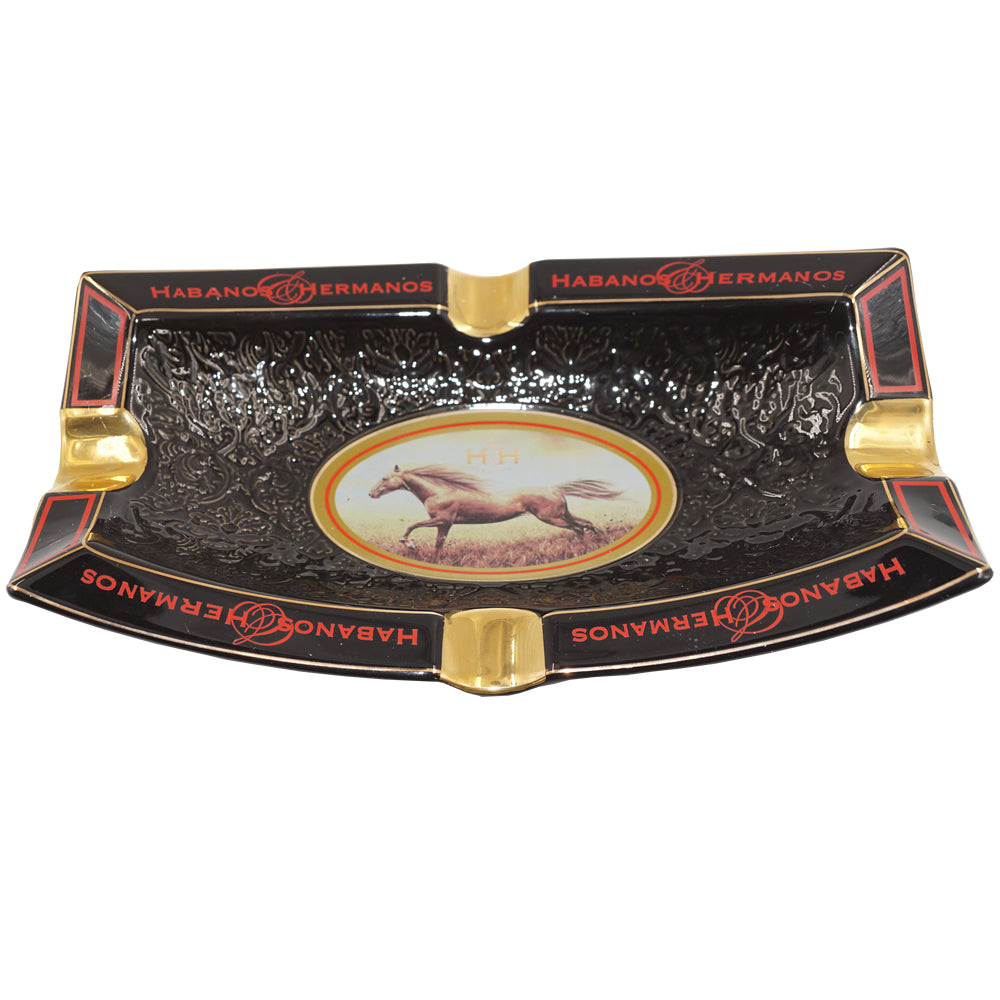 The Gentlemen Club Collection - Alazan H&H Cigar Ashtray 12''x 7.2''x 2''.