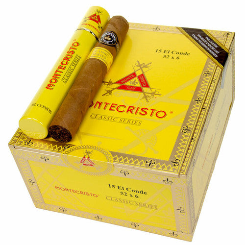MONTECRISTO CLASSIC EL CONDE TUBES TORO 6 X 52