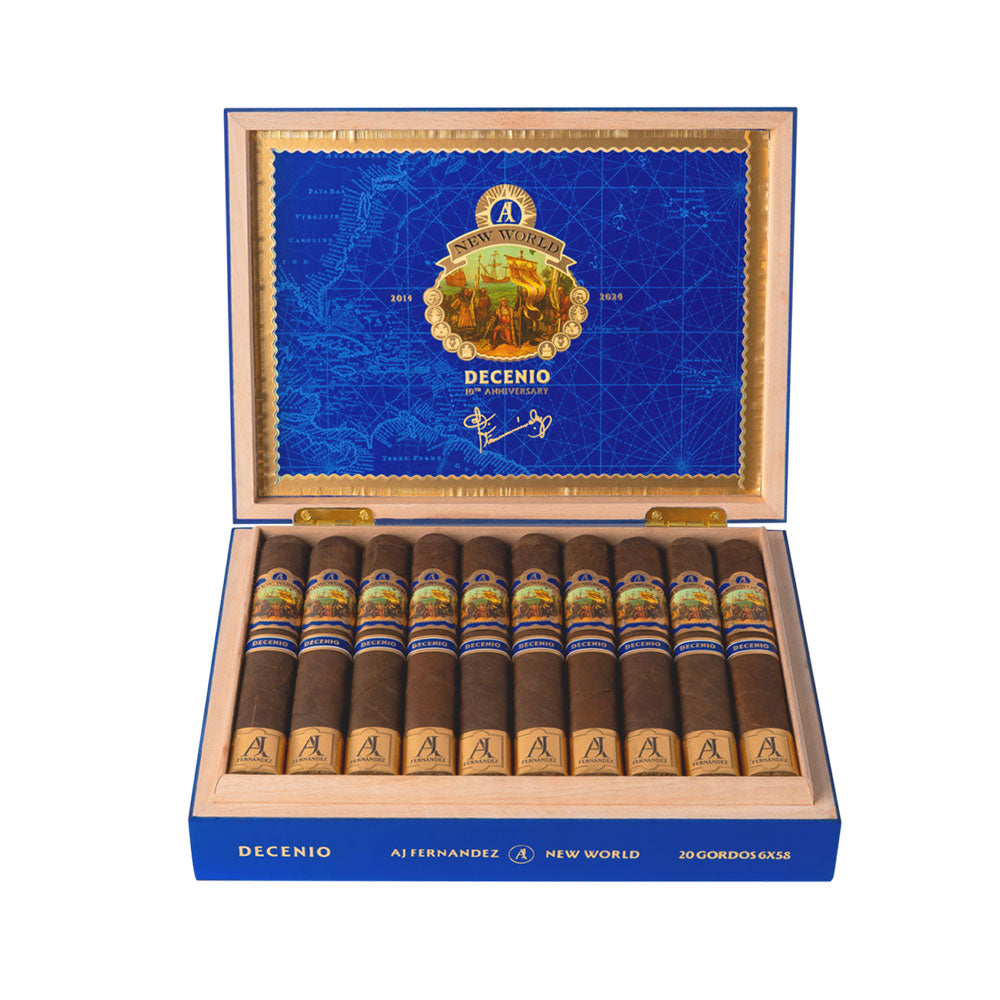 New World Decenio Robusto by AJ Fernandez – 5½x54