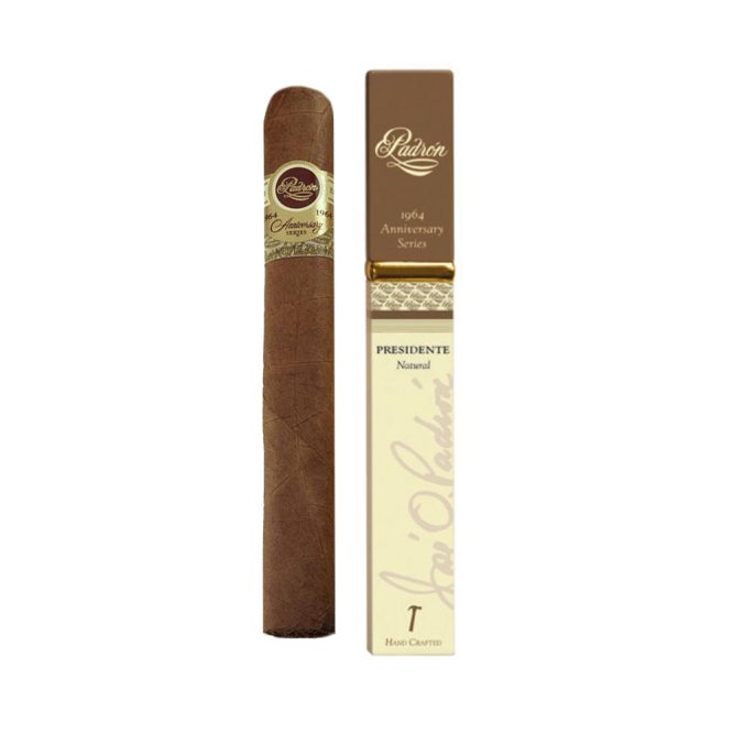 Padrón 1964 Anniversary Series Presidente Natural Tube – 6×50