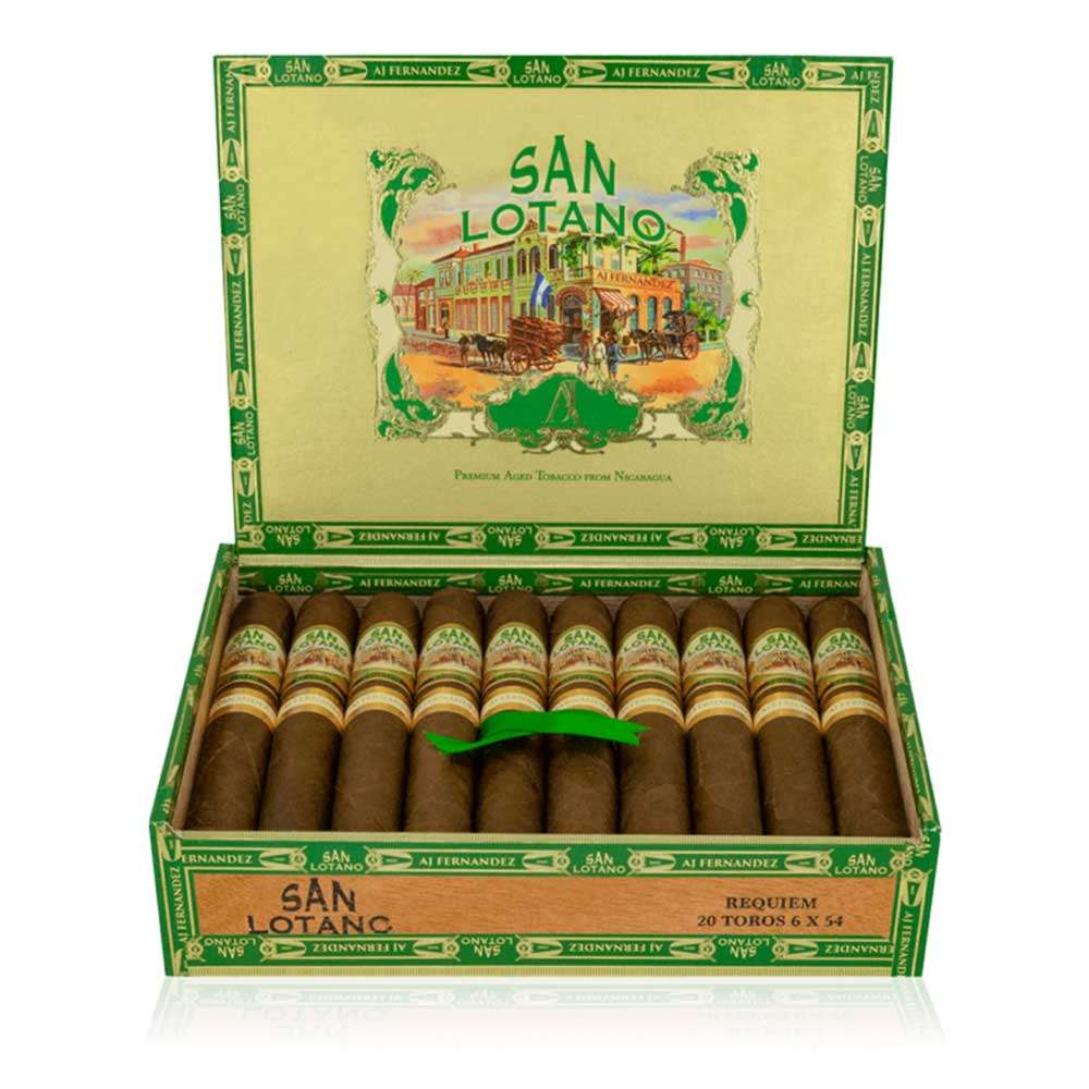 San Lotano Requiem Habano Toro by AJ Fernandez – 6x54