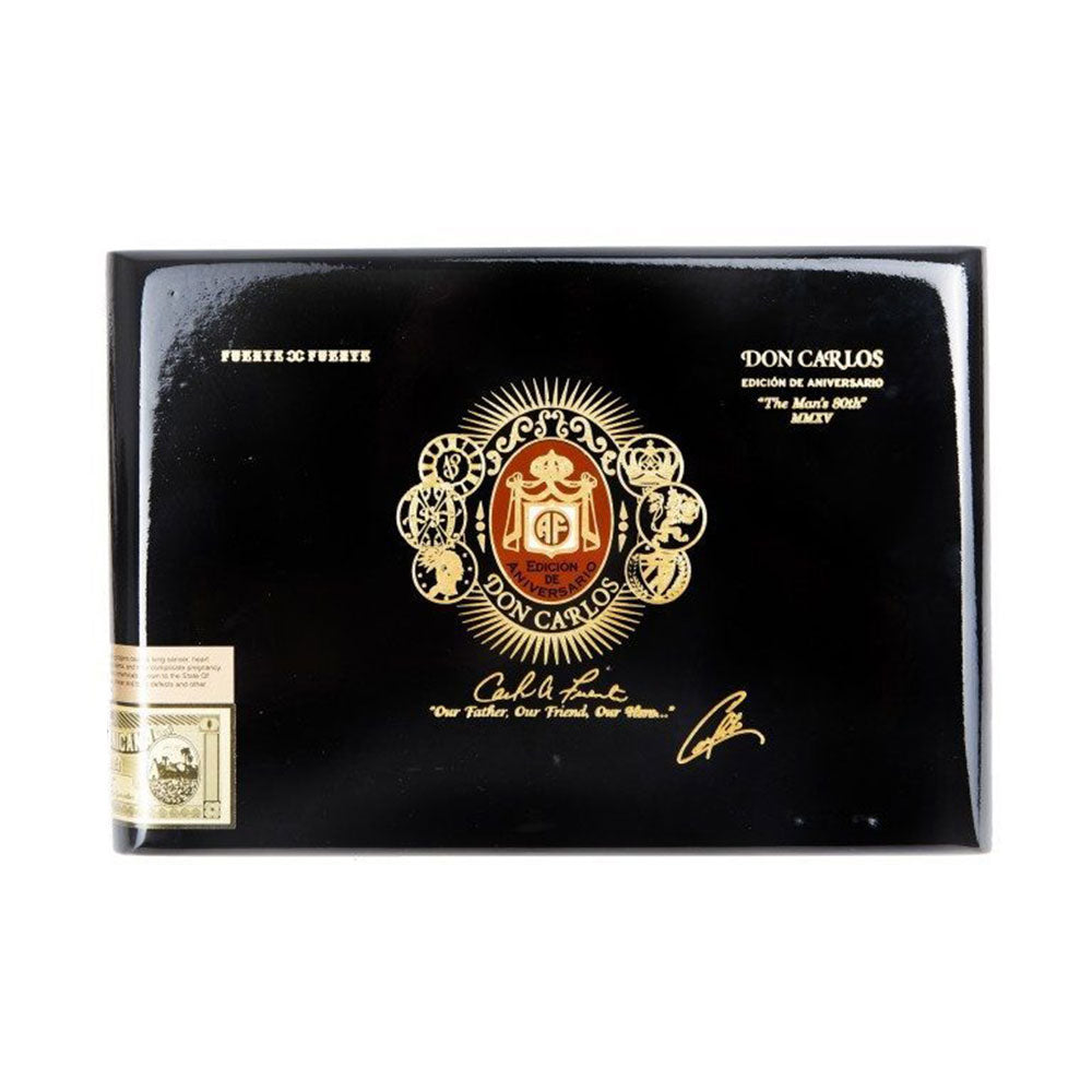 Arturo Fuente Don Carlos Personal Reserve Edición de Aniversario “The Man’s 80th” MMXV – 5×50