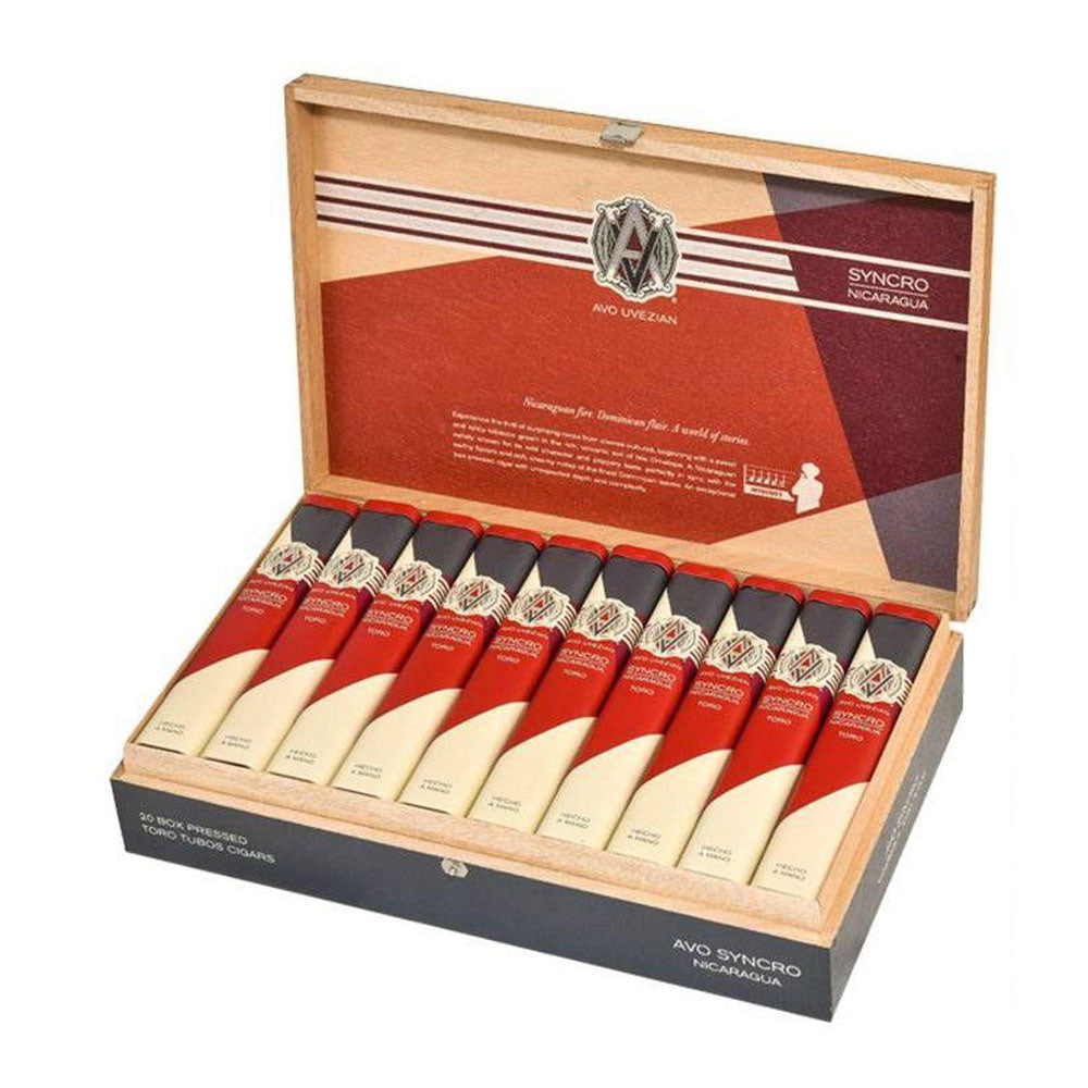 Avo Syncro Nicaragua Box Pressed Toro Tubos – 6×54