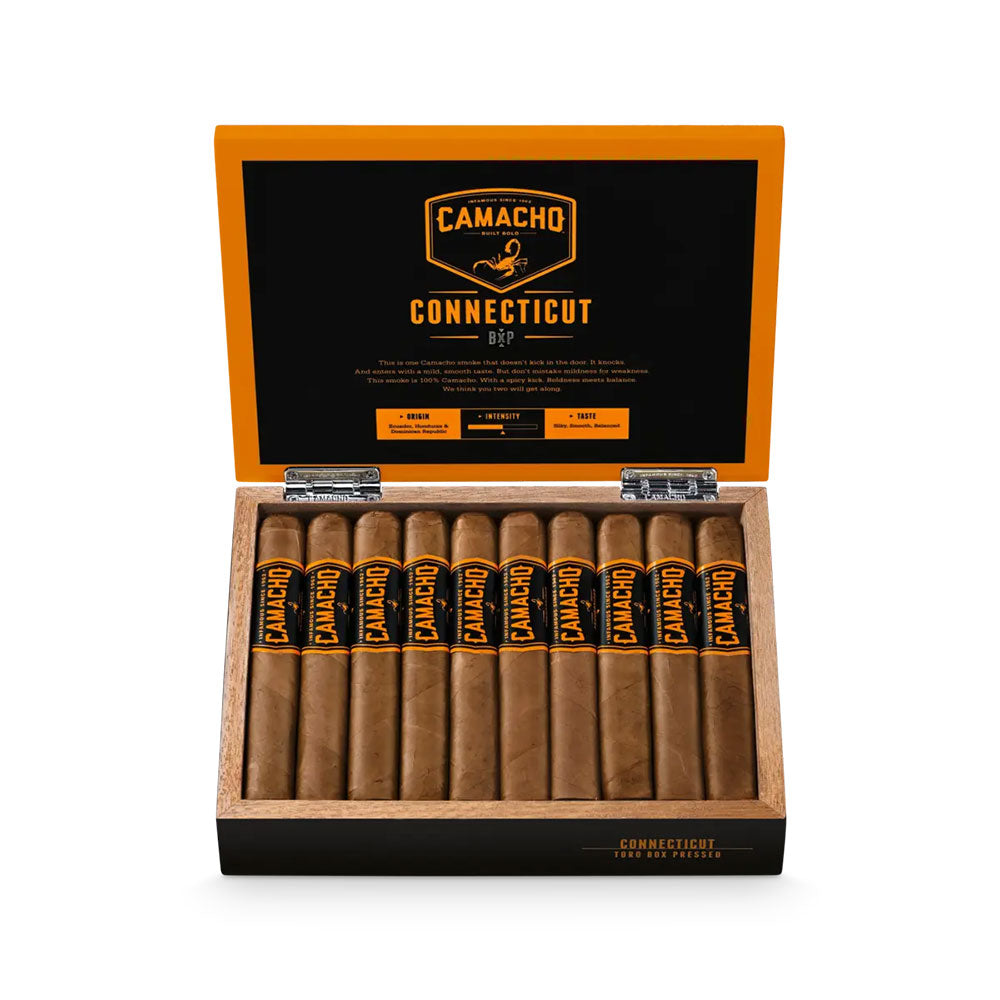Camacho Connecticut Box Pressed Toro – 6×50