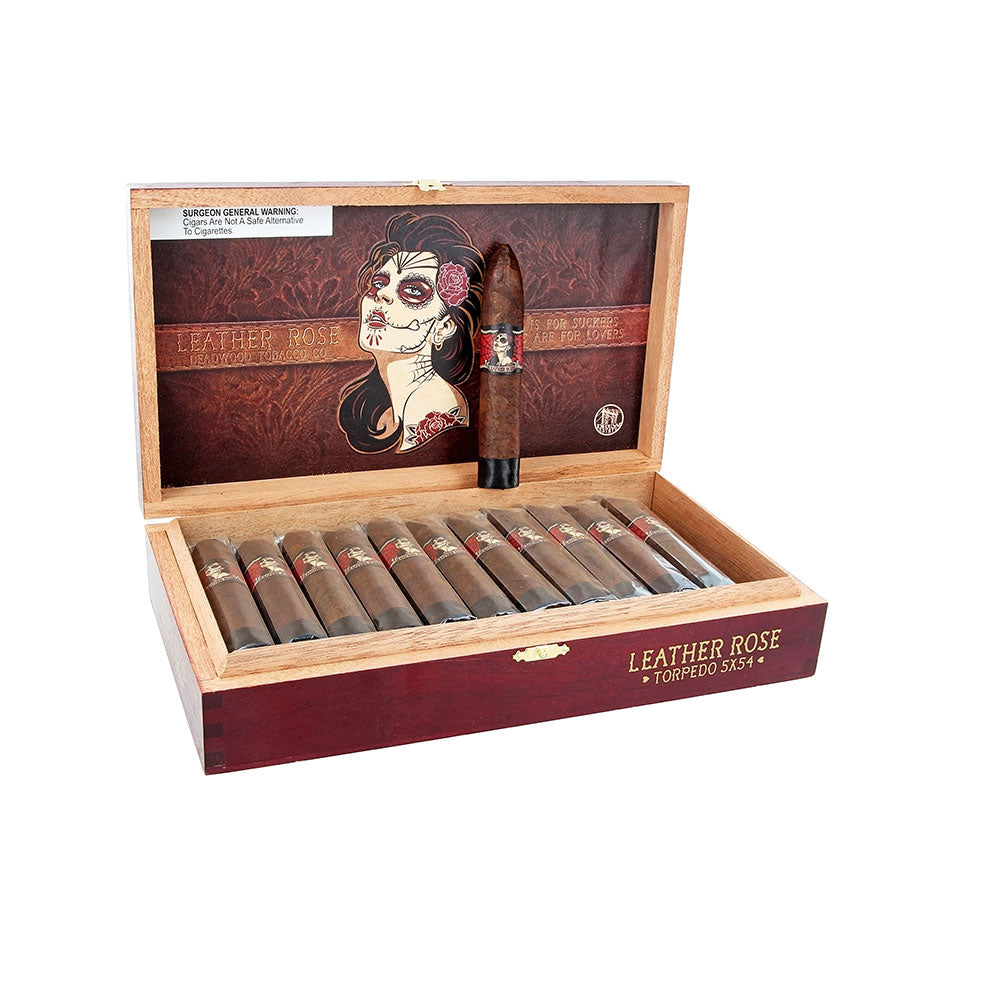 Drew Estate Deadwood Leather Rose Torpedo – 5×54