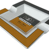 Cuban Extravaganza - Cigar Ashtray - Square Platter with H&H Logo
