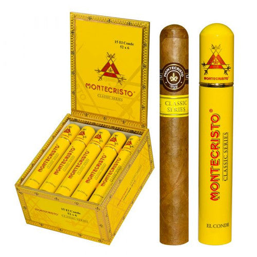 MONTECRISTO CLASSIC EL CONDE TUBES TORO 6 X 52